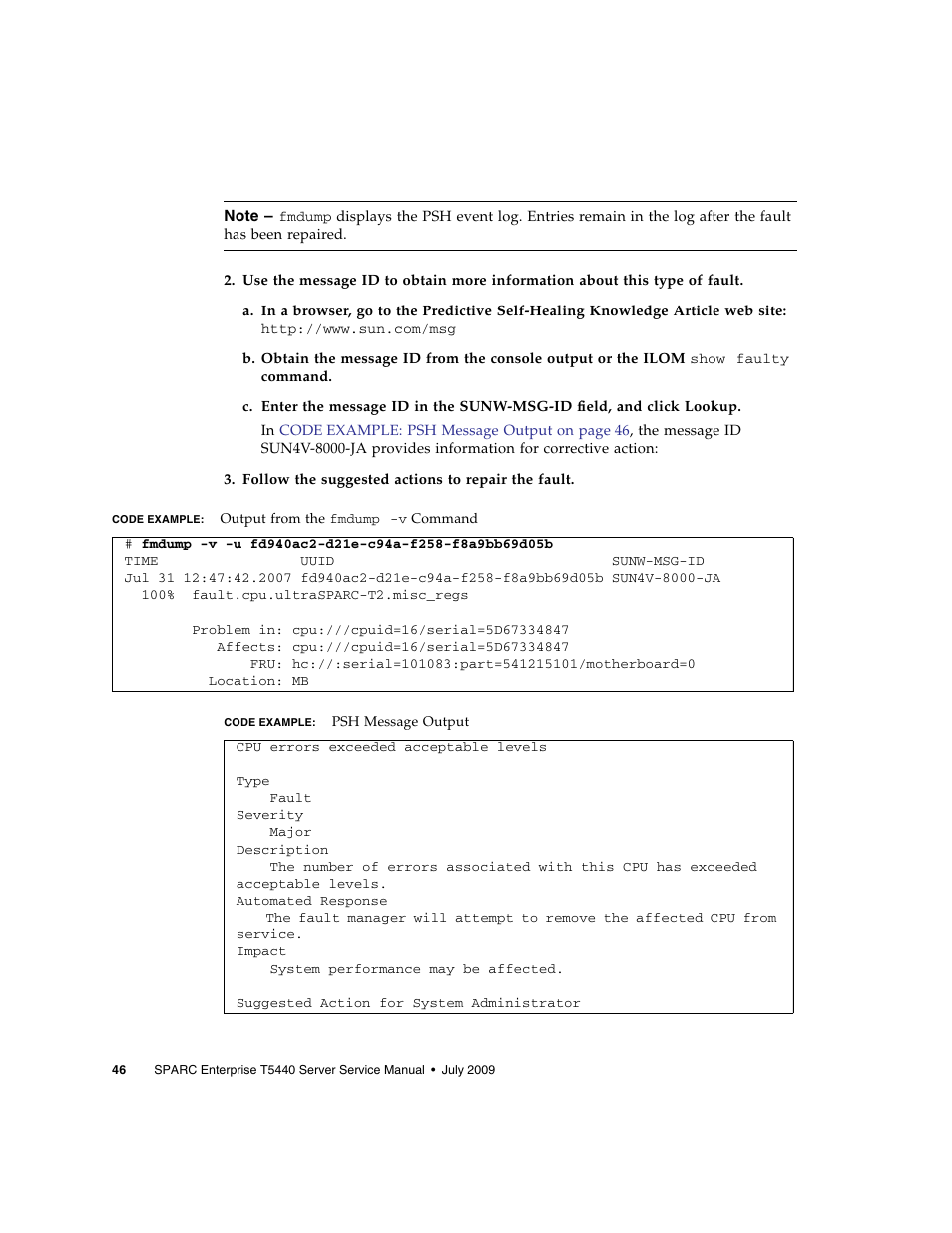 FUJITSU SPARC T5440 User Manual | Page 72 / 214
