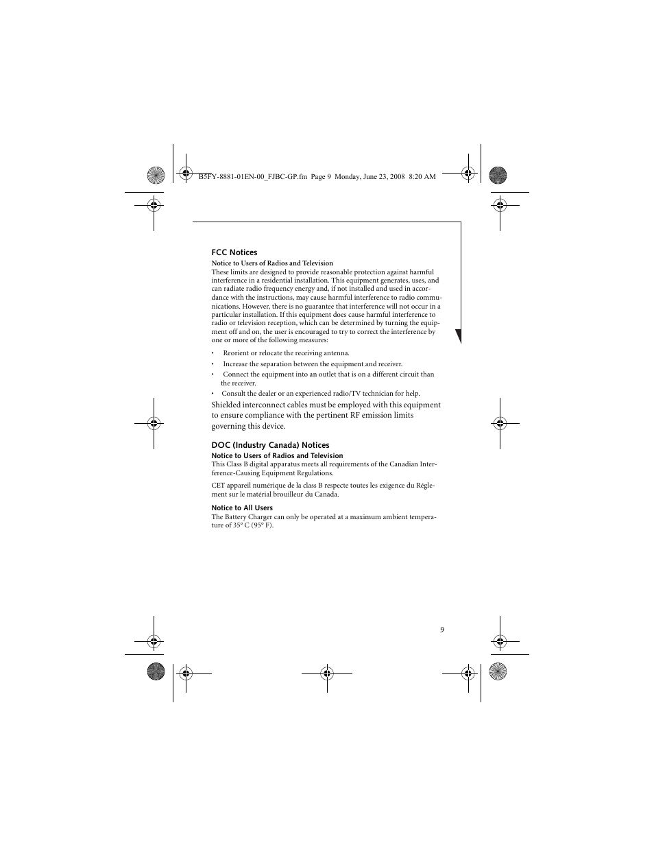 FUJITSU FJBC-GP User Manual | Page 9 / 12