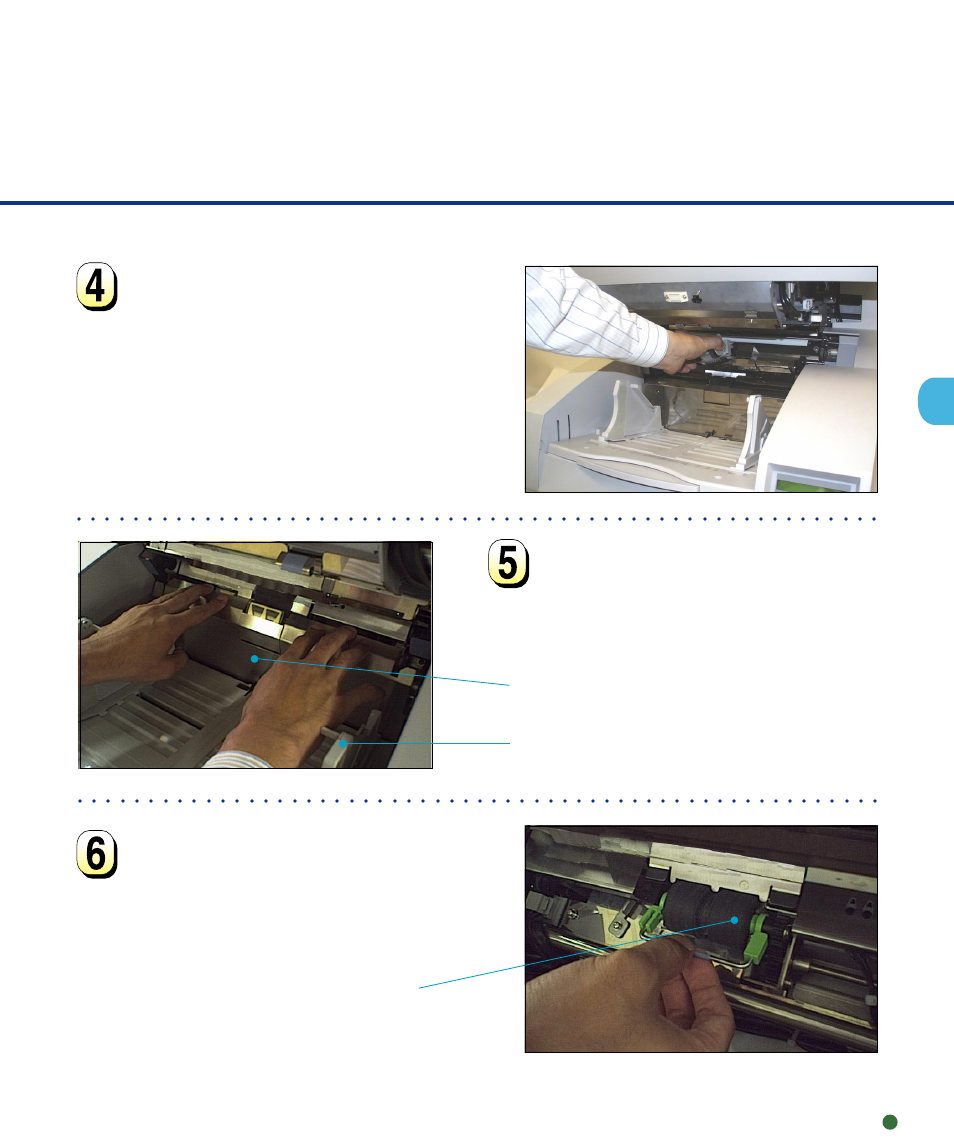 Guide plate hopper guide brake roller | FUJITSU M4099D User Manual | Page 24 / 69