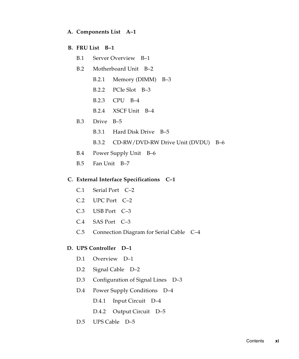 FUJITSU M3000 User Manual | Page 11 / 198