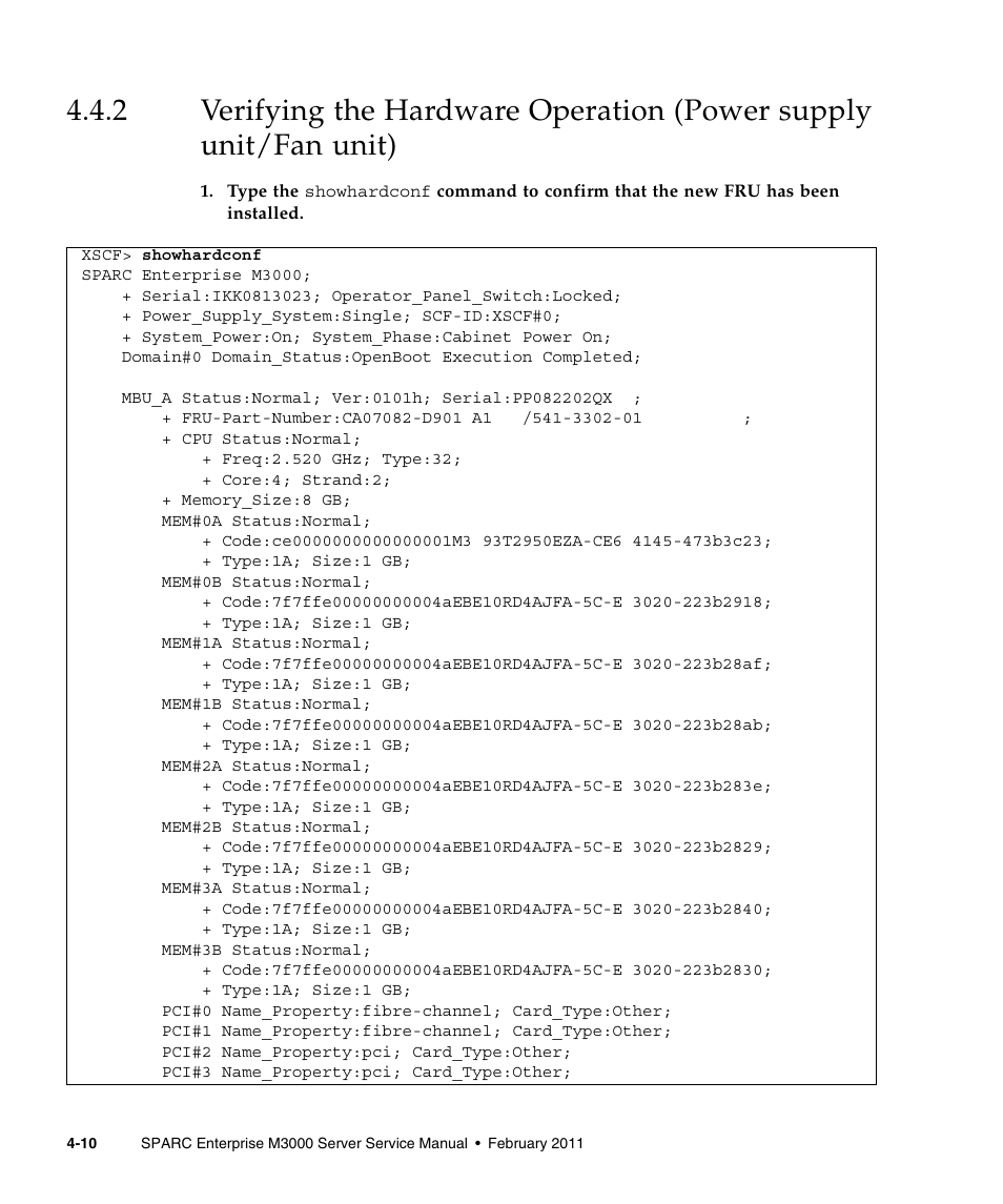 FUJITSU M3000 User Manual | Page 78 / 198