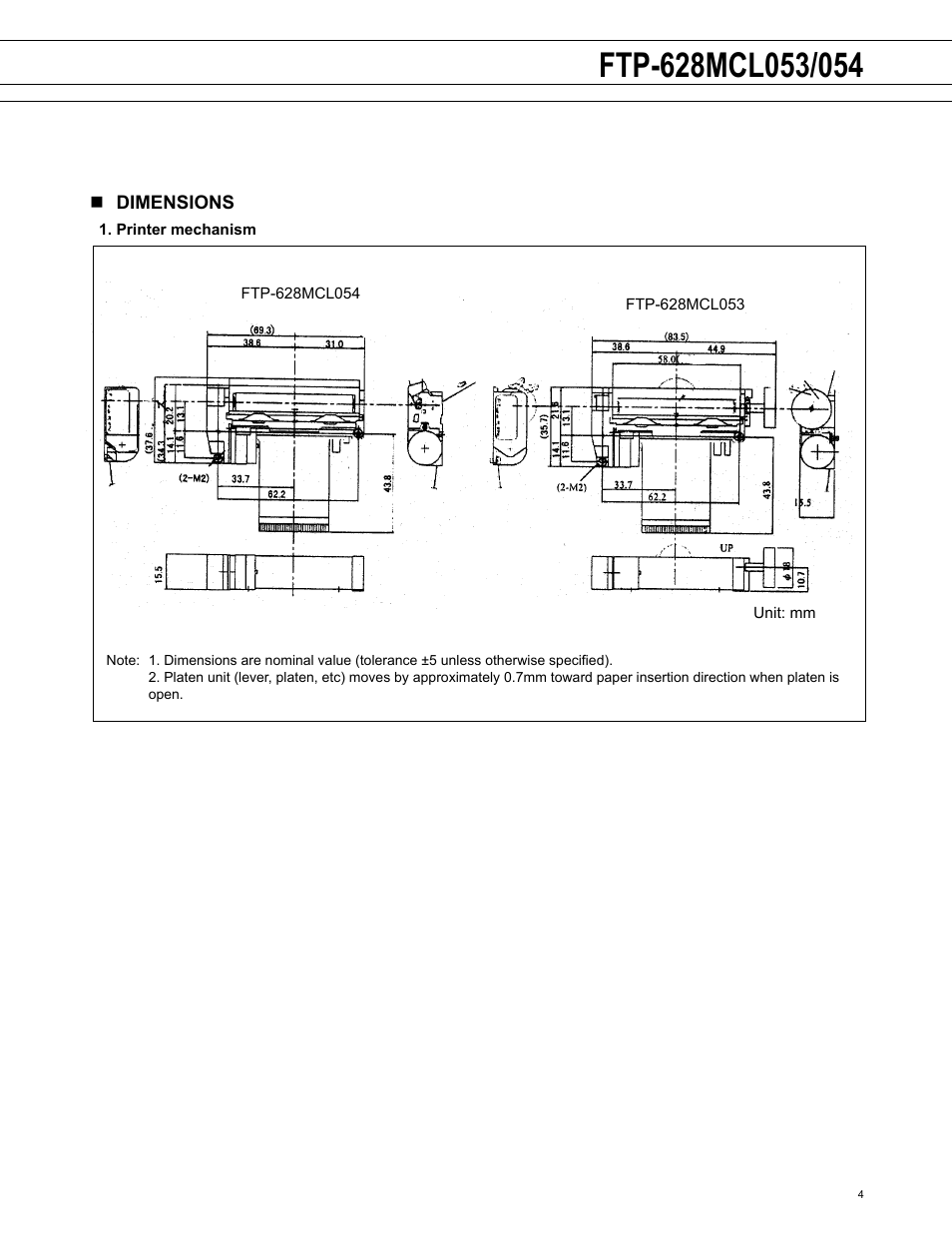 FUJITSU FTP-628MCL053 User Manual | Page 4 / 6