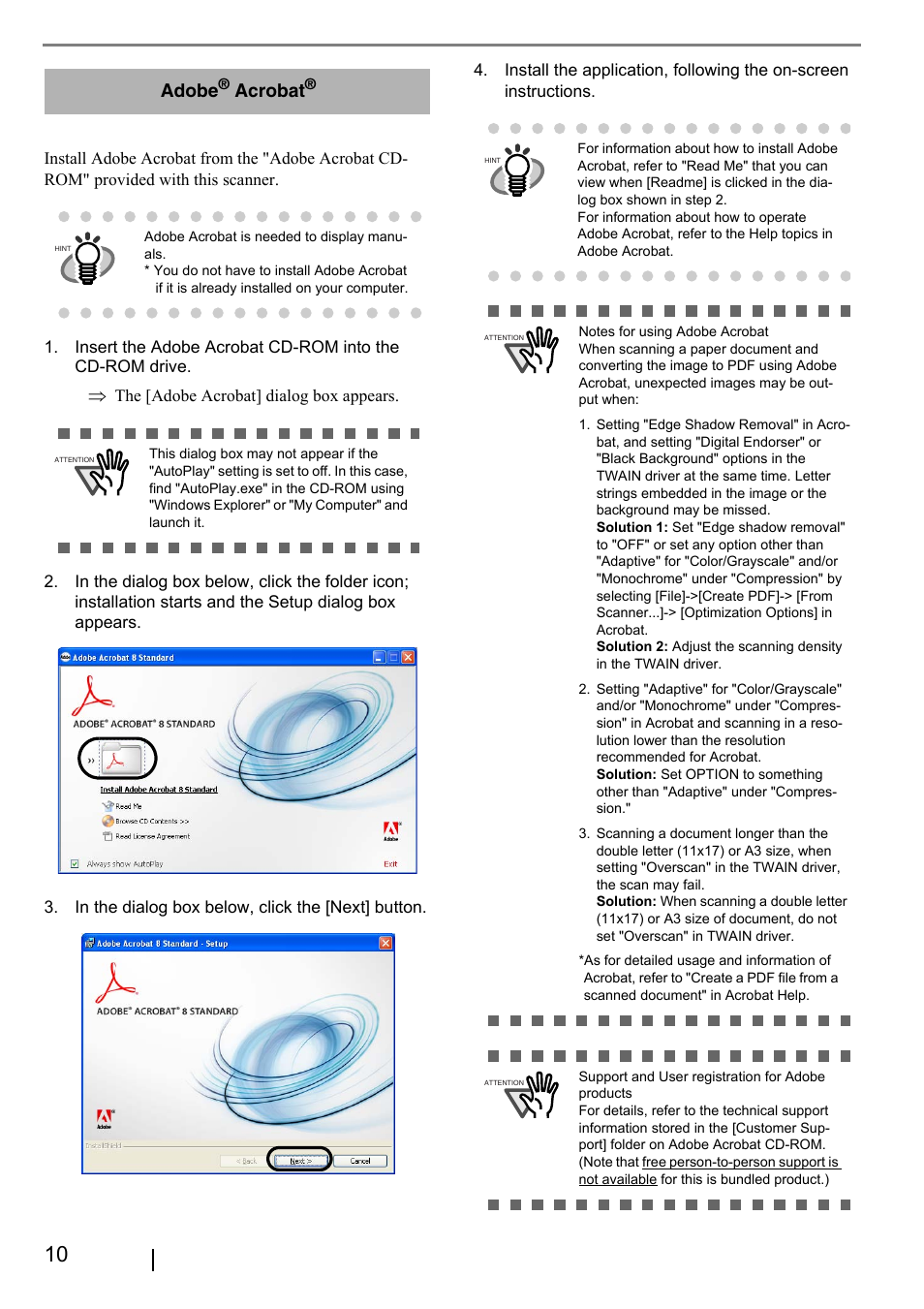 Adobe, Acrobat | FUJITSU FI-5530C2 User Manual | Page 18 / 27