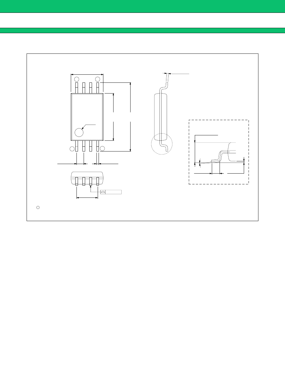 Package dimension | FUJITSU MB39A105 User Manual | Page 26 / 27