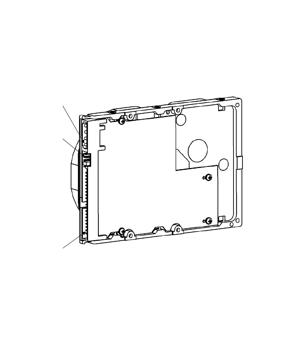 4 cable connections, 1 device connector | FUJITSU MPG3XXXAH-E User Manual | Page 39 / 201