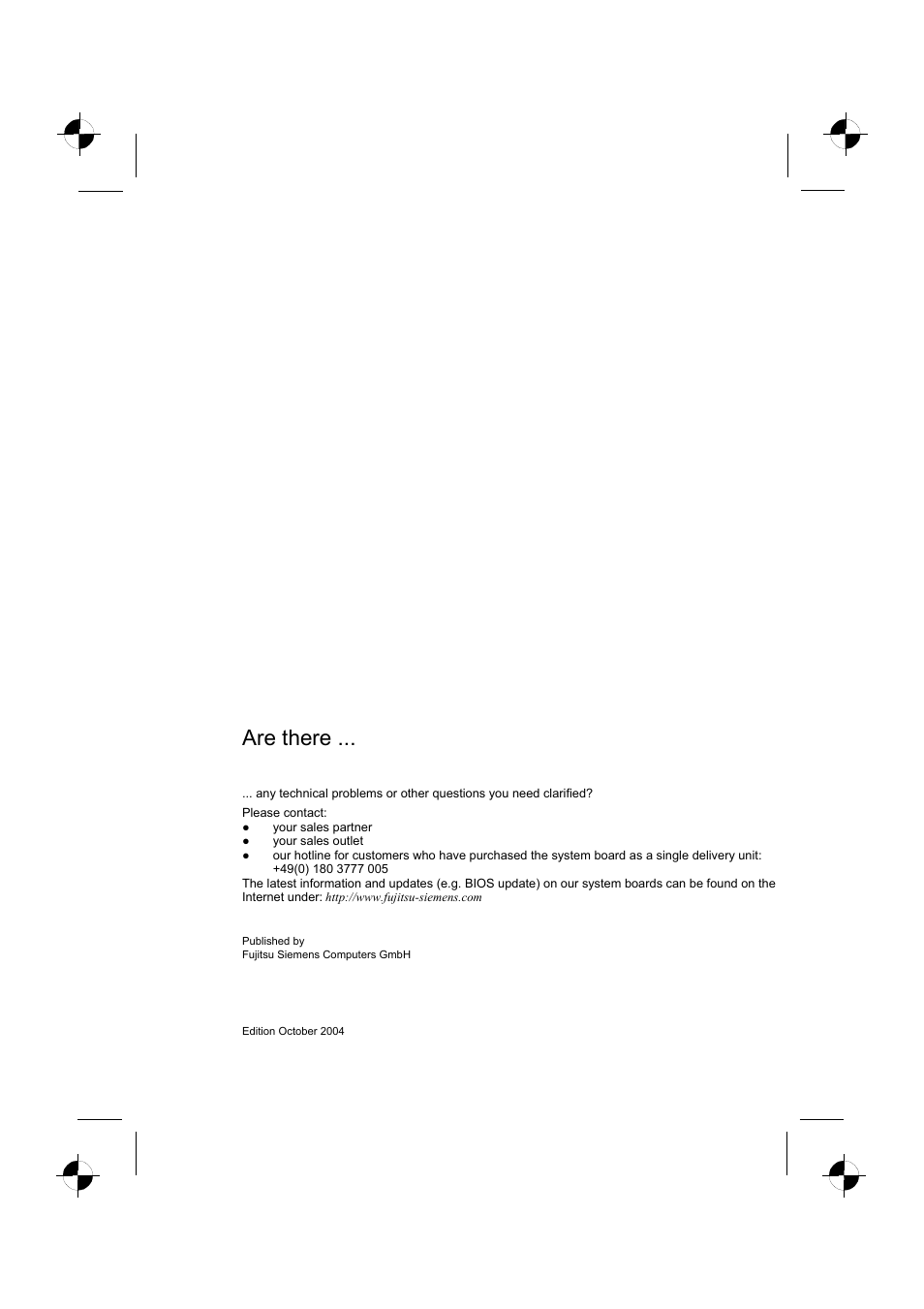 Are there | FUJITSU RELIABILITY D1859 User Manual | Page 2 / 42
