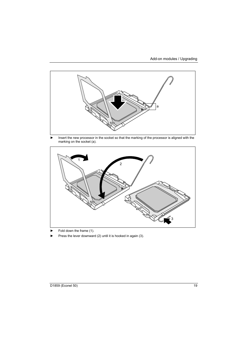 FUJITSU RELIABILITY D1859 User Manual | Page 25 / 42