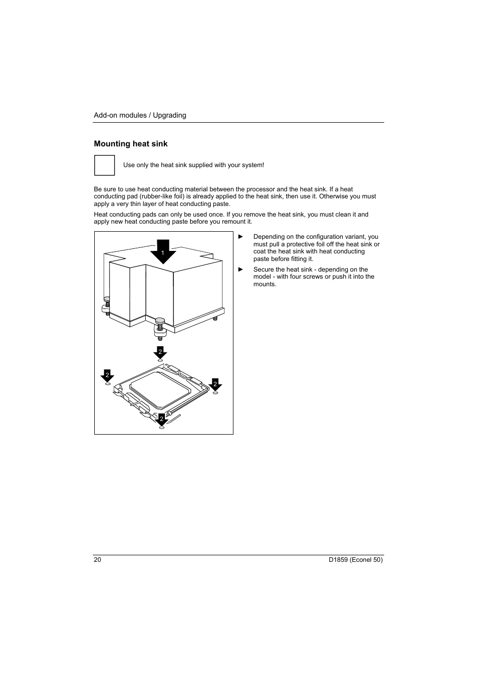 FUJITSU RELIABILITY D1859 User Manual | Page 26 / 42