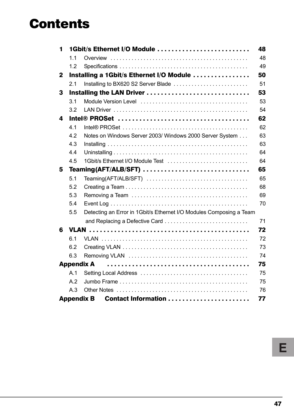 FUJITSU PG-LND101 User Manual | Page 47 / 80