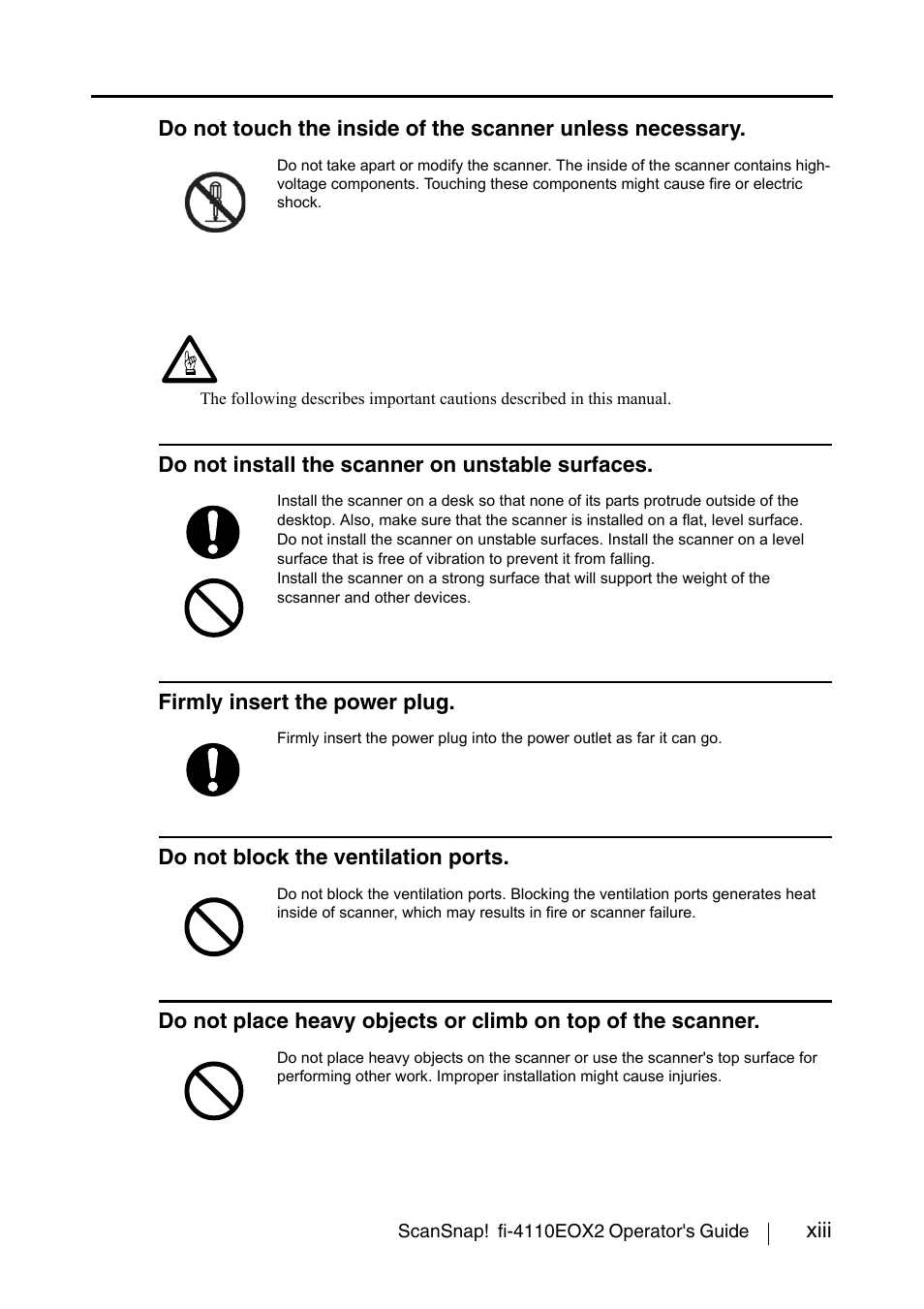 FUJITSU fi-4110EOX2 User Manual | Page 15 / 91