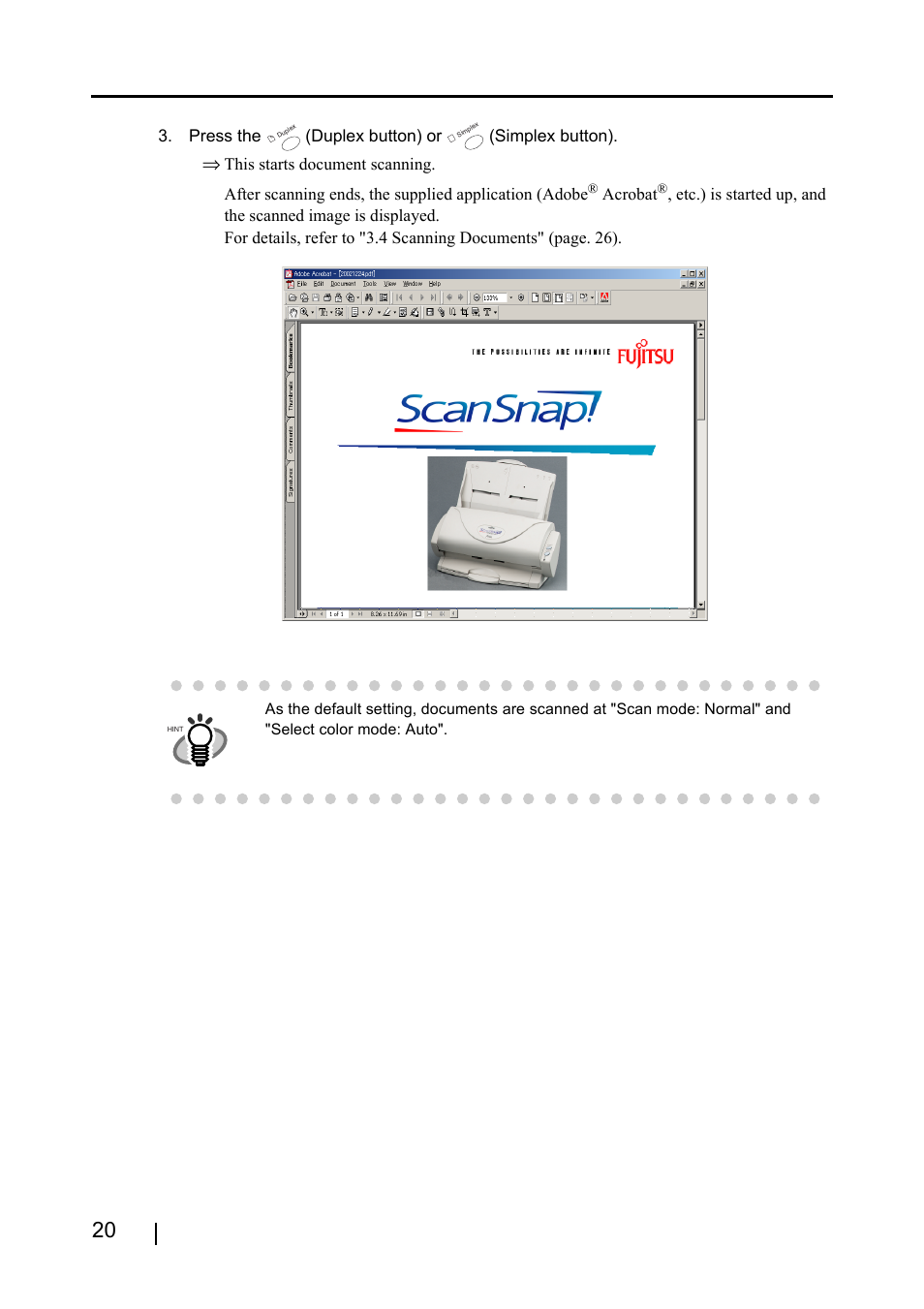 FUJITSU fi-4110EOX2 User Manual | Page 36 / 91