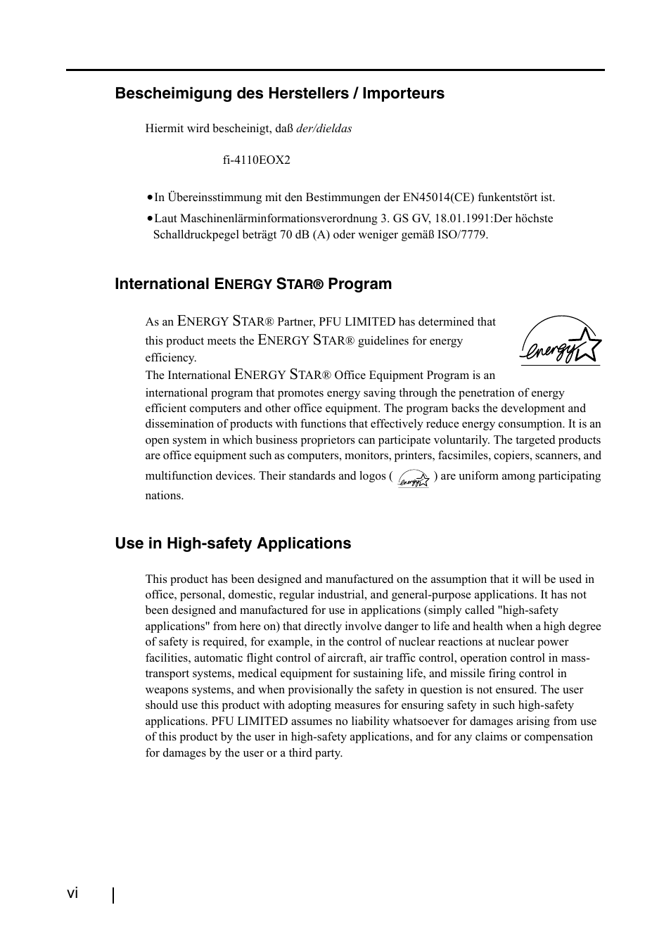 FUJITSU fi-4110EOX2 User Manual | Page 8 / 91
