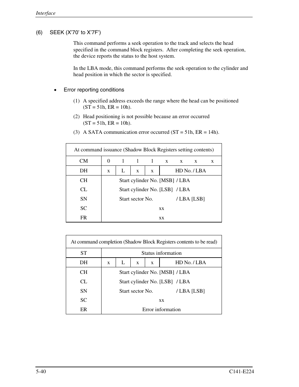 FUJITSU MHV2060BH User Manual | Page 116 / 274
