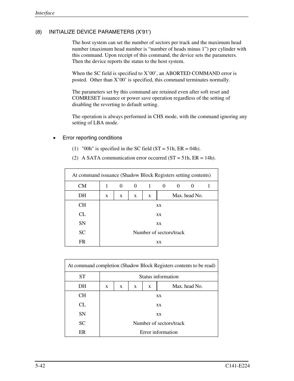 FUJITSU MHV2060BH User Manual | Page 118 / 274