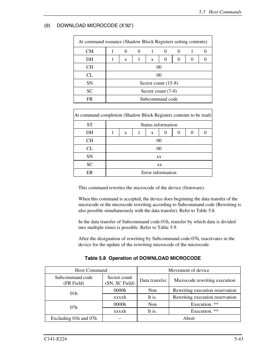 FUJITSU MHV2060BH User Manual | Page 119 / 274