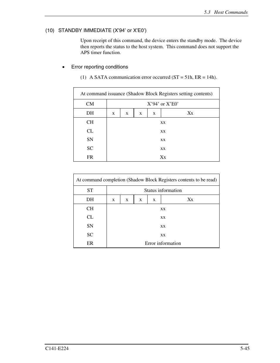 FUJITSU MHV2060BH User Manual | Page 121 / 274
