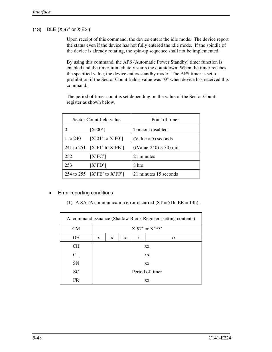FUJITSU MHV2060BH User Manual | Page 124 / 274