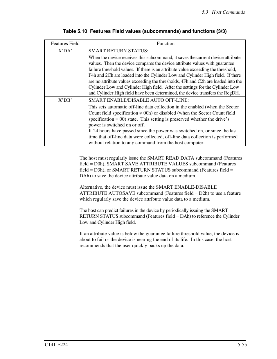FUJITSU MHV2060BH User Manual | Page 131 / 274