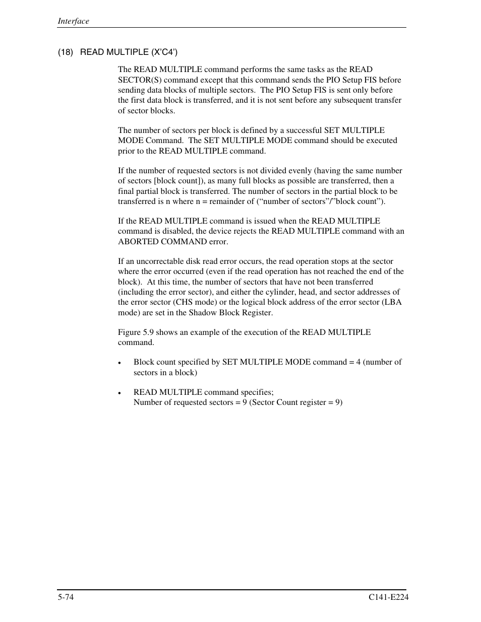 FUJITSU MHV2060BH User Manual | Page 150 / 274
