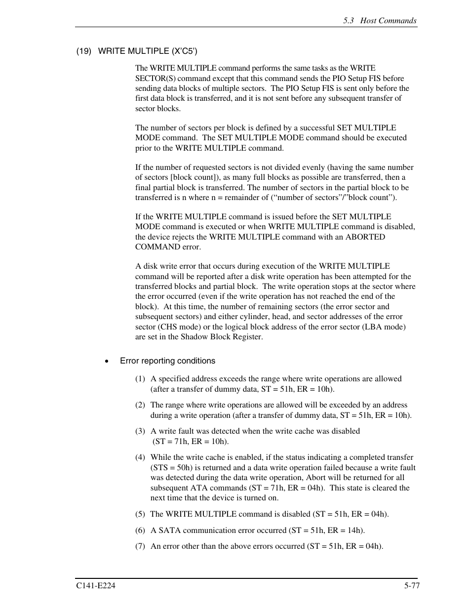 FUJITSU MHV2060BH User Manual | Page 153 / 274