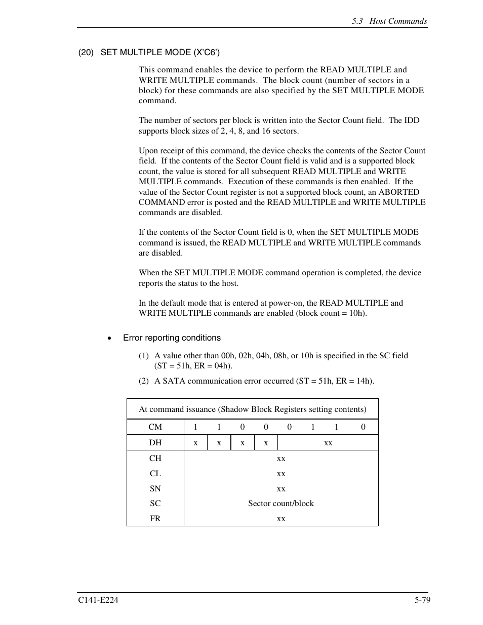 FUJITSU MHV2060BH User Manual | Page 155 / 274