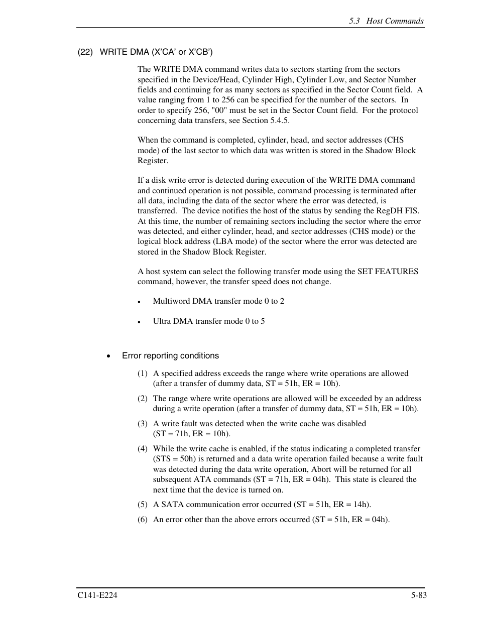 FUJITSU MHV2060BH User Manual | Page 159 / 274