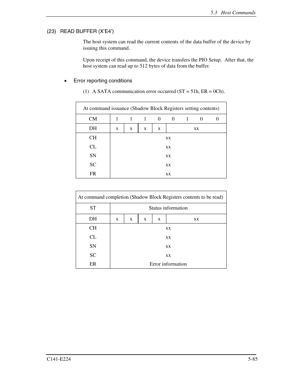 FUJITSU MHV2060BH User Manual | Page 161 / 274