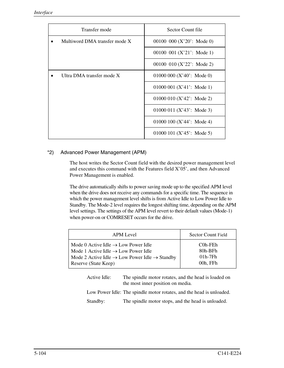 FUJITSU MHV2060BH User Manual | Page 180 / 274