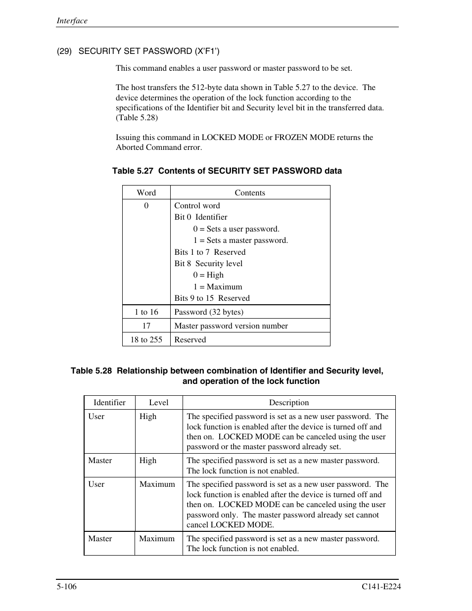 FUJITSU MHV2060BH User Manual | Page 182 / 274