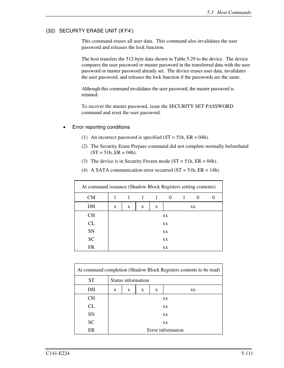 FUJITSU MHV2060BH User Manual | Page 187 / 274