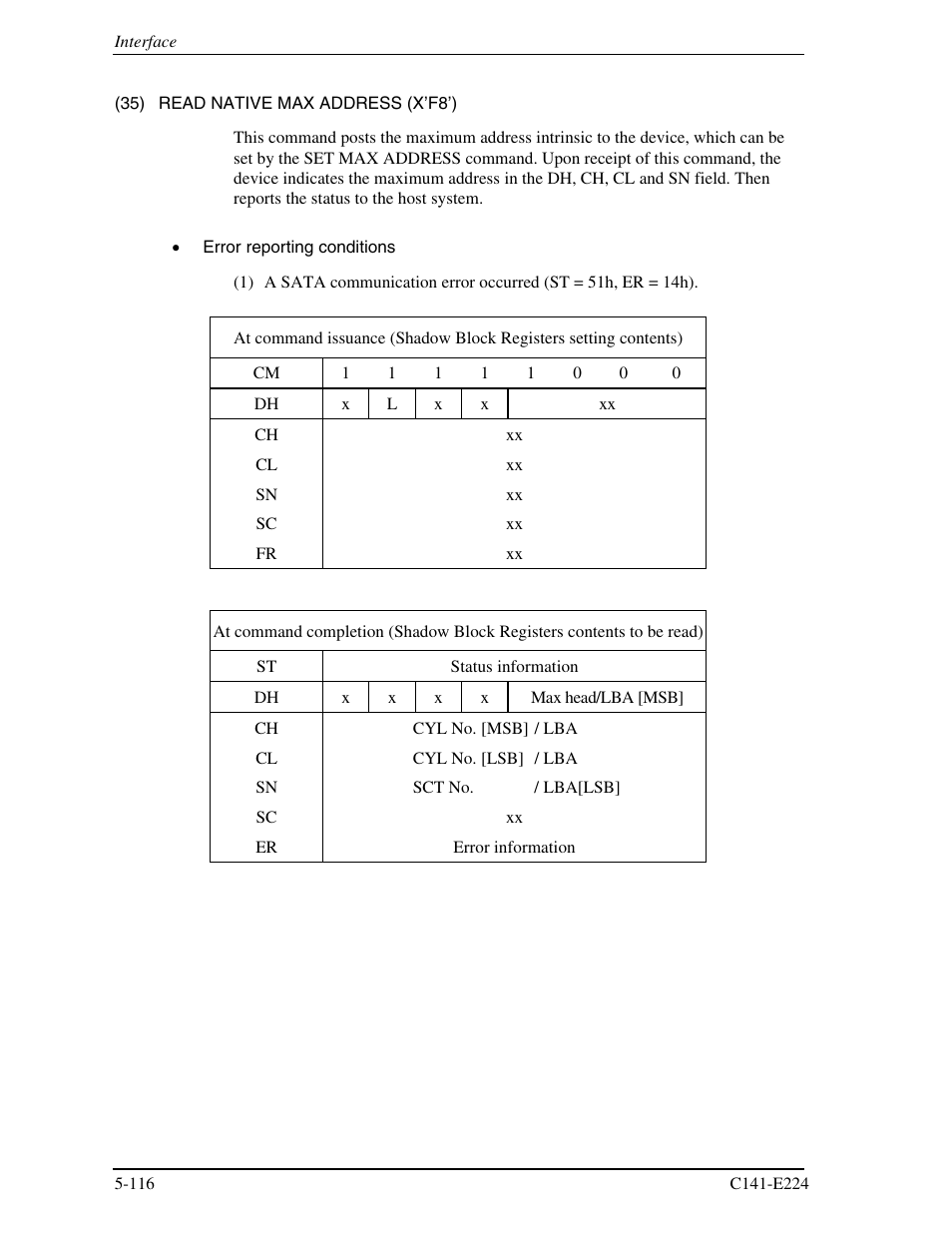 FUJITSU MHV2060BH User Manual | Page 192 / 274