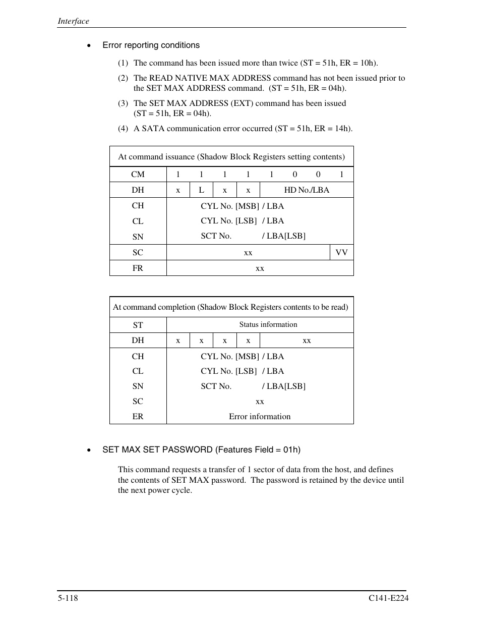 FUJITSU MHV2060BH User Manual | Page 194 / 274