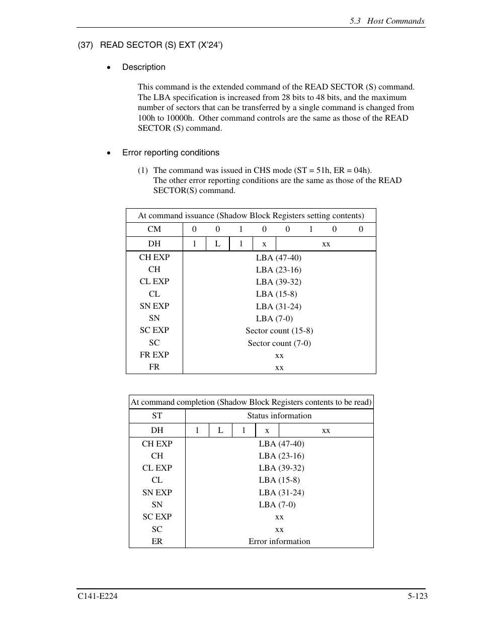 FUJITSU MHV2060BH User Manual | Page 199 / 274