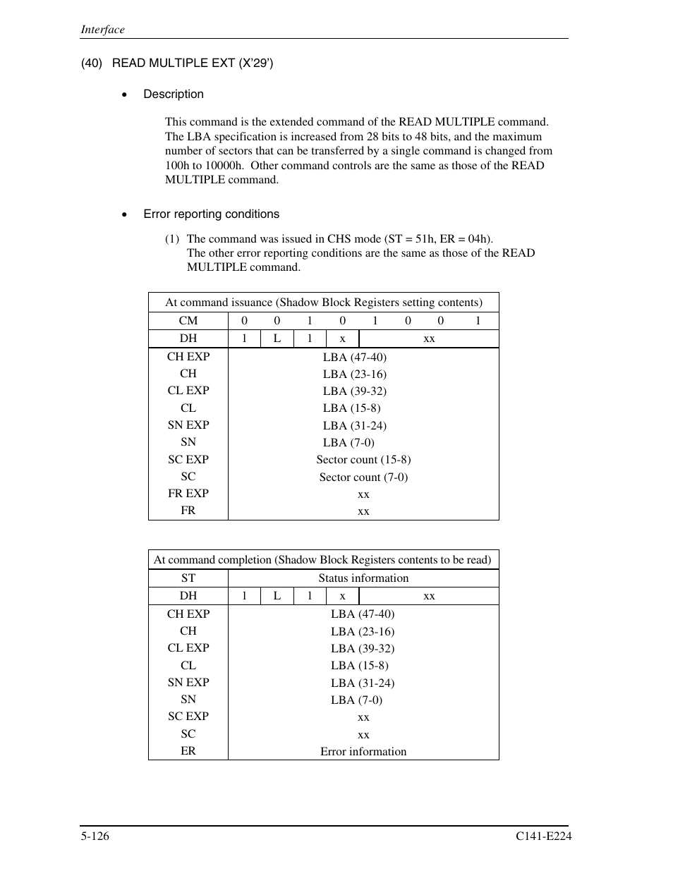 FUJITSU MHV2060BH User Manual | Page 202 / 274