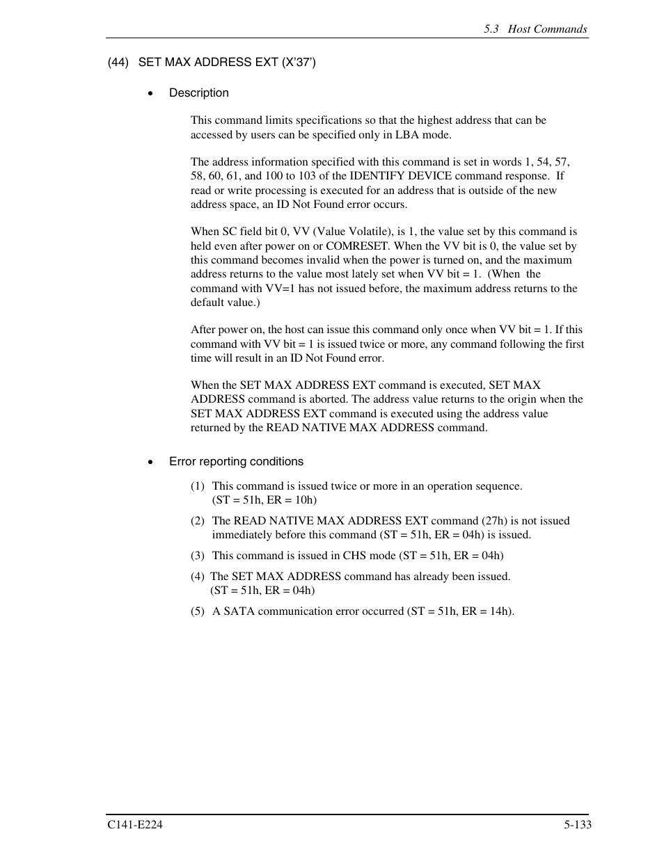 FUJITSU MHV2060BH User Manual | Page 209 / 274