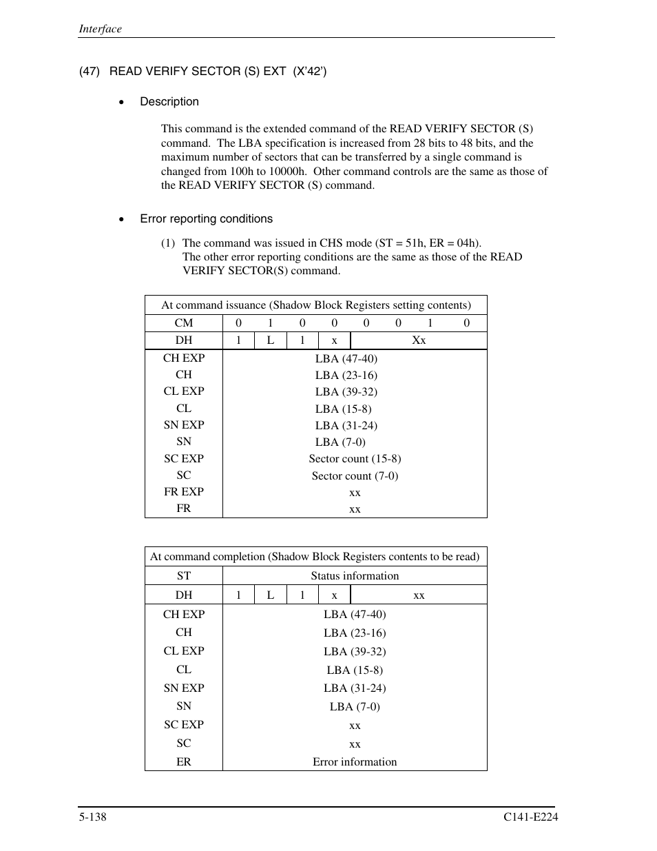 FUJITSU MHV2060BH User Manual | Page 214 / 274