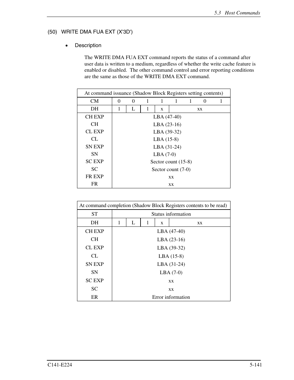 FUJITSU MHV2060BH User Manual | Page 217 / 274