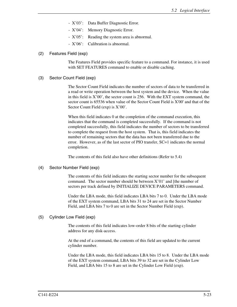 FUJITSU MHV2060BH User Manual | Page 99 / 274