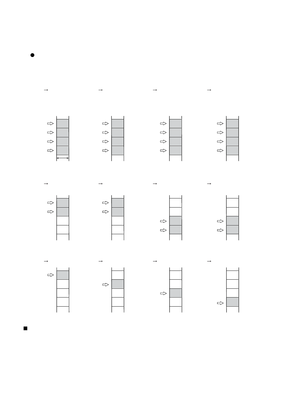 Bit bus width, Figure 4-12, External | Example of connection with external devices, A) word access (b) halfword access (c) byte access | FUJITSU MB91460 SERIES FR60 User Manual | Page 564 / 1038