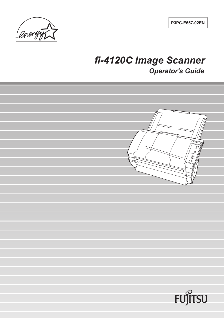 FUJITSU Image Scanner fi-4120C User Manual | 121 pages