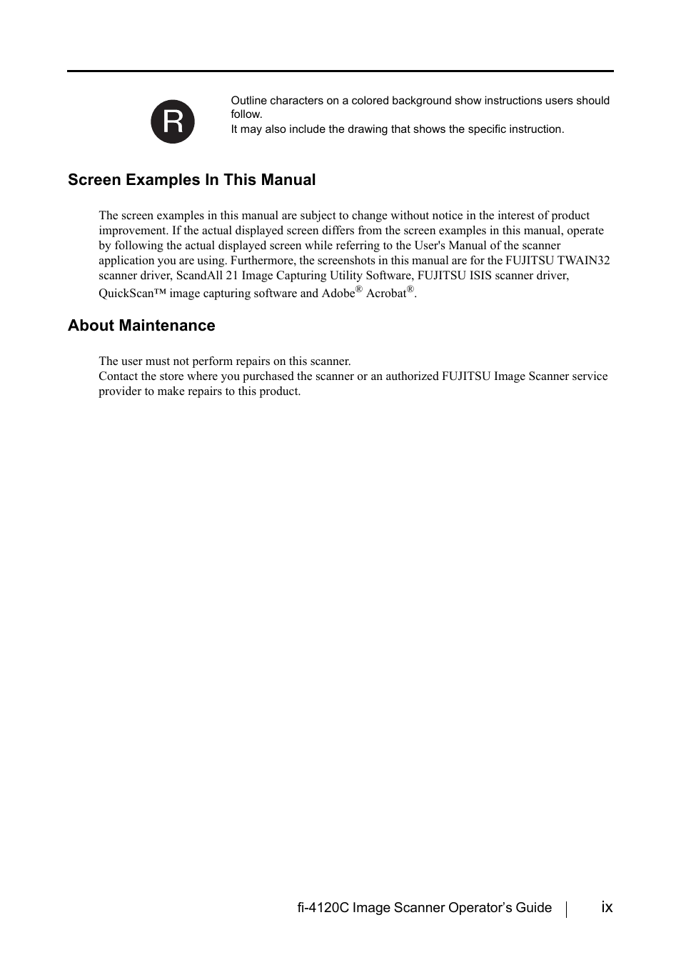 FUJITSU Image Scanner fi-4120C User Manual | Page 11 / 121