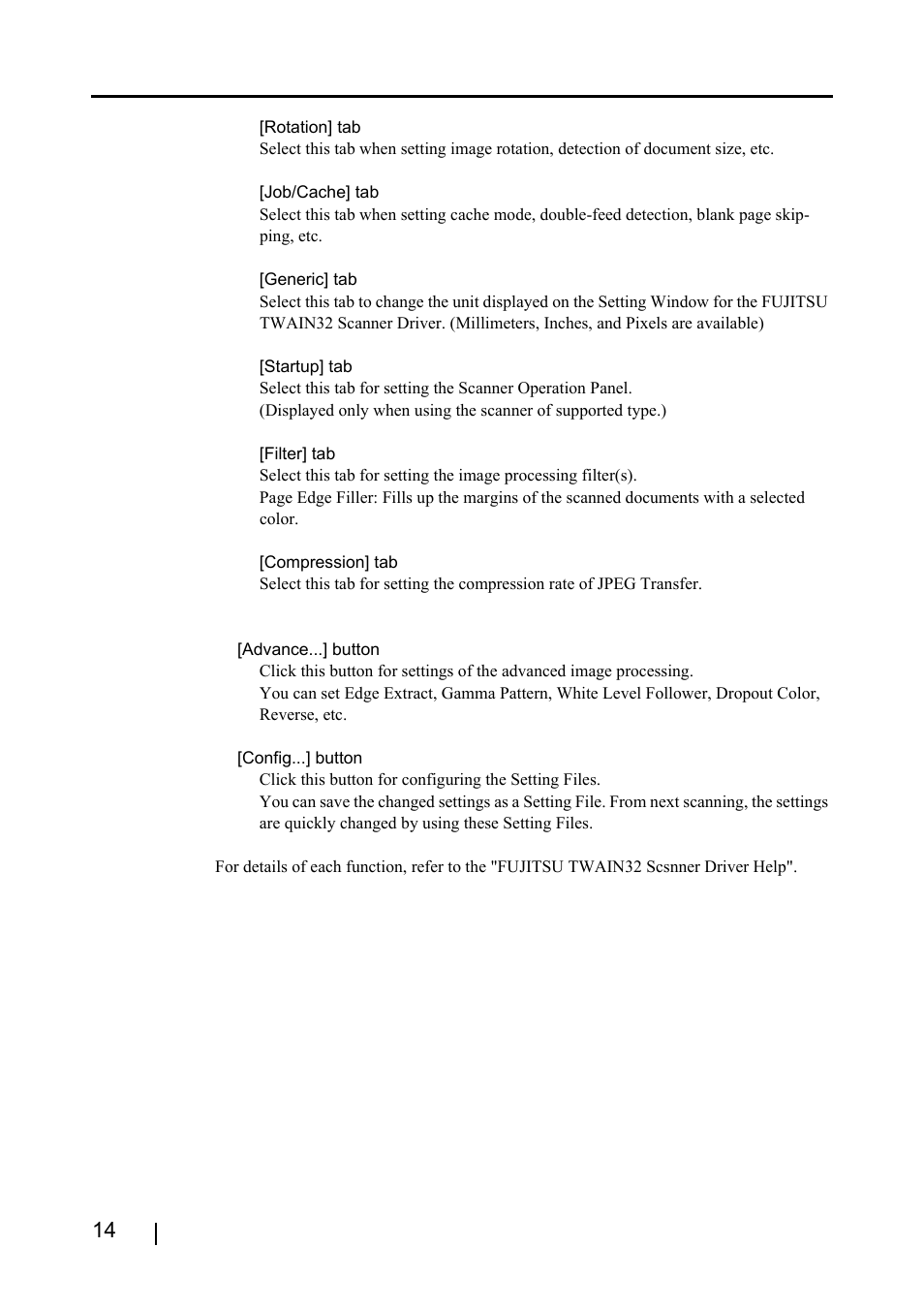 FUJITSU Image Scanner fi-4120C User Manual | Page 30 / 121
