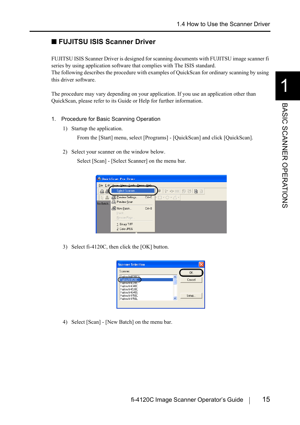 FUJITSU Image Scanner fi-4120C User Manual | Page 31 / 121