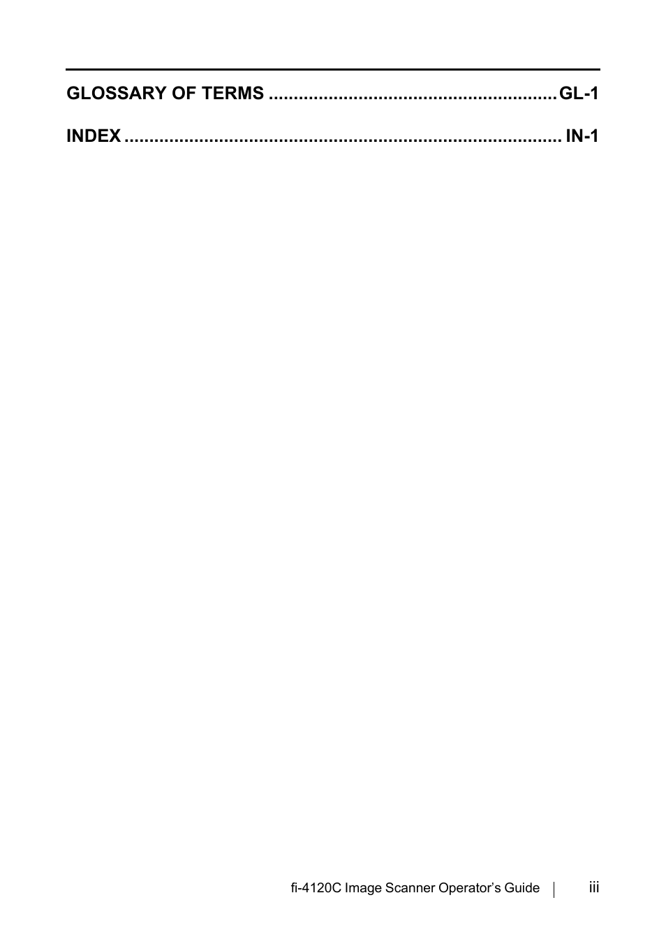 FUJITSU Image Scanner fi-4120C User Manual | Page 5 / 121