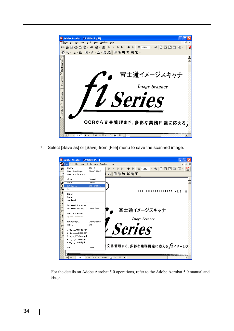 FUJITSU Image Scanner fi-4120C User Manual | Page 50 / 121