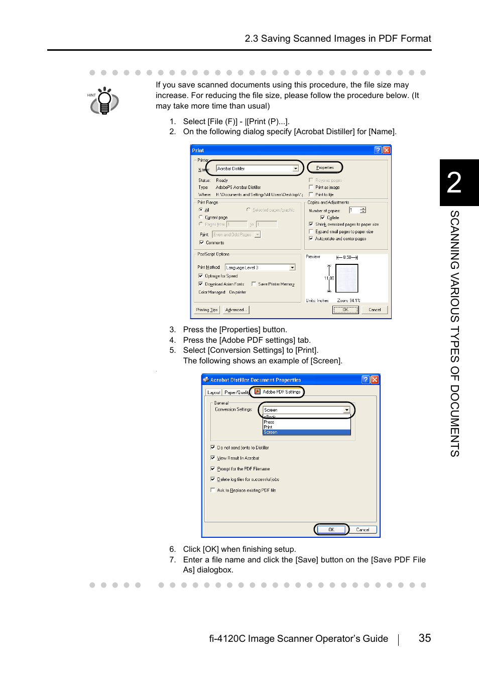 FUJITSU Image Scanner fi-4120C User Manual | Page 51 / 121