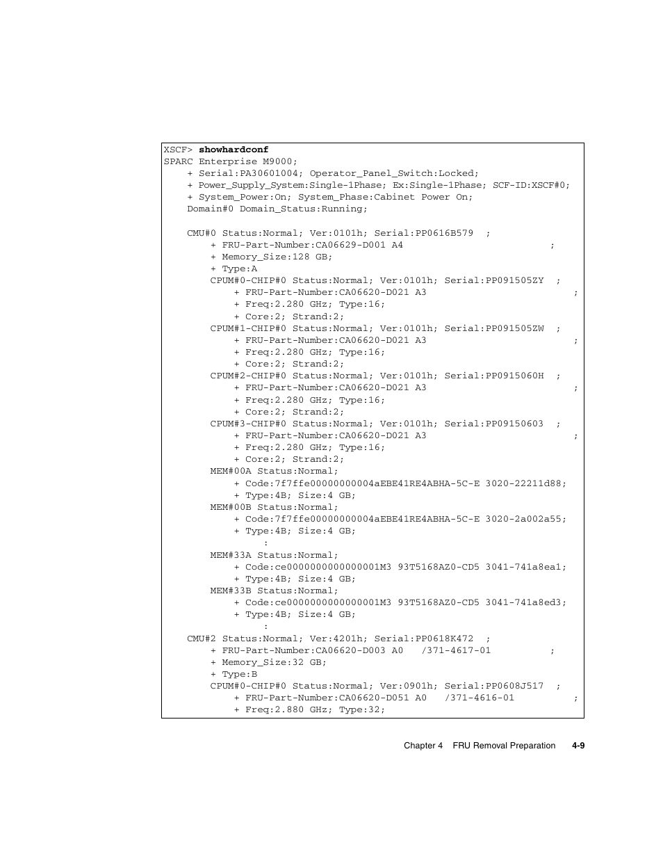 FUJITSU SPARC ENTERPRISE M8000 User Manual | Page 103 / 514