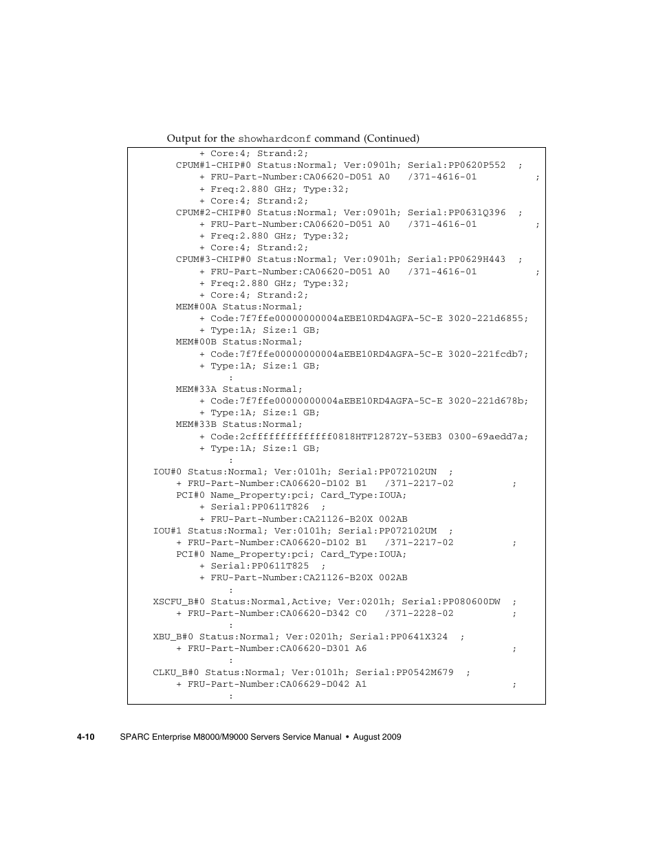 FUJITSU SPARC ENTERPRISE M8000 User Manual | Page 104 / 514