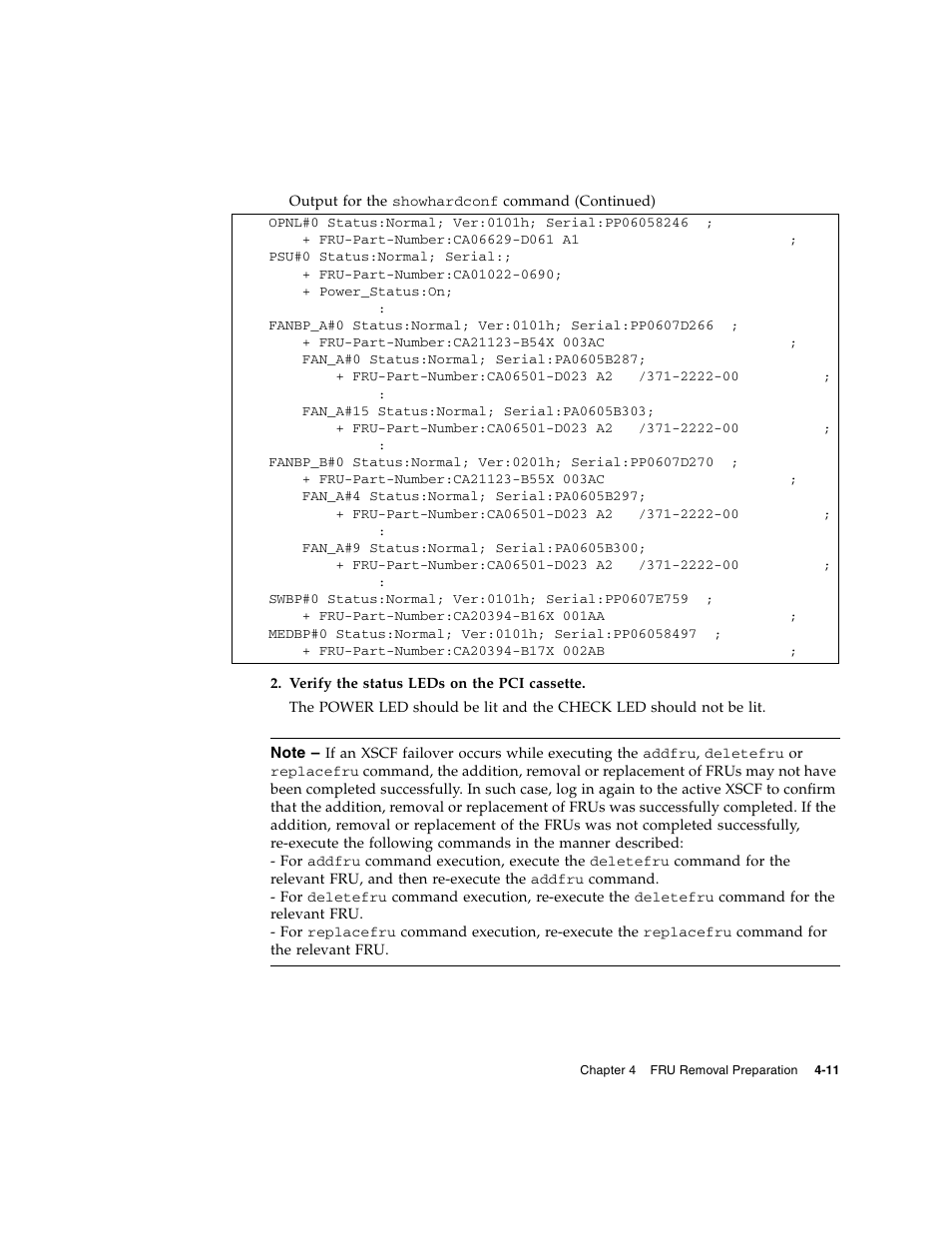 FUJITSU SPARC ENTERPRISE M8000 User Manual | Page 105 / 514