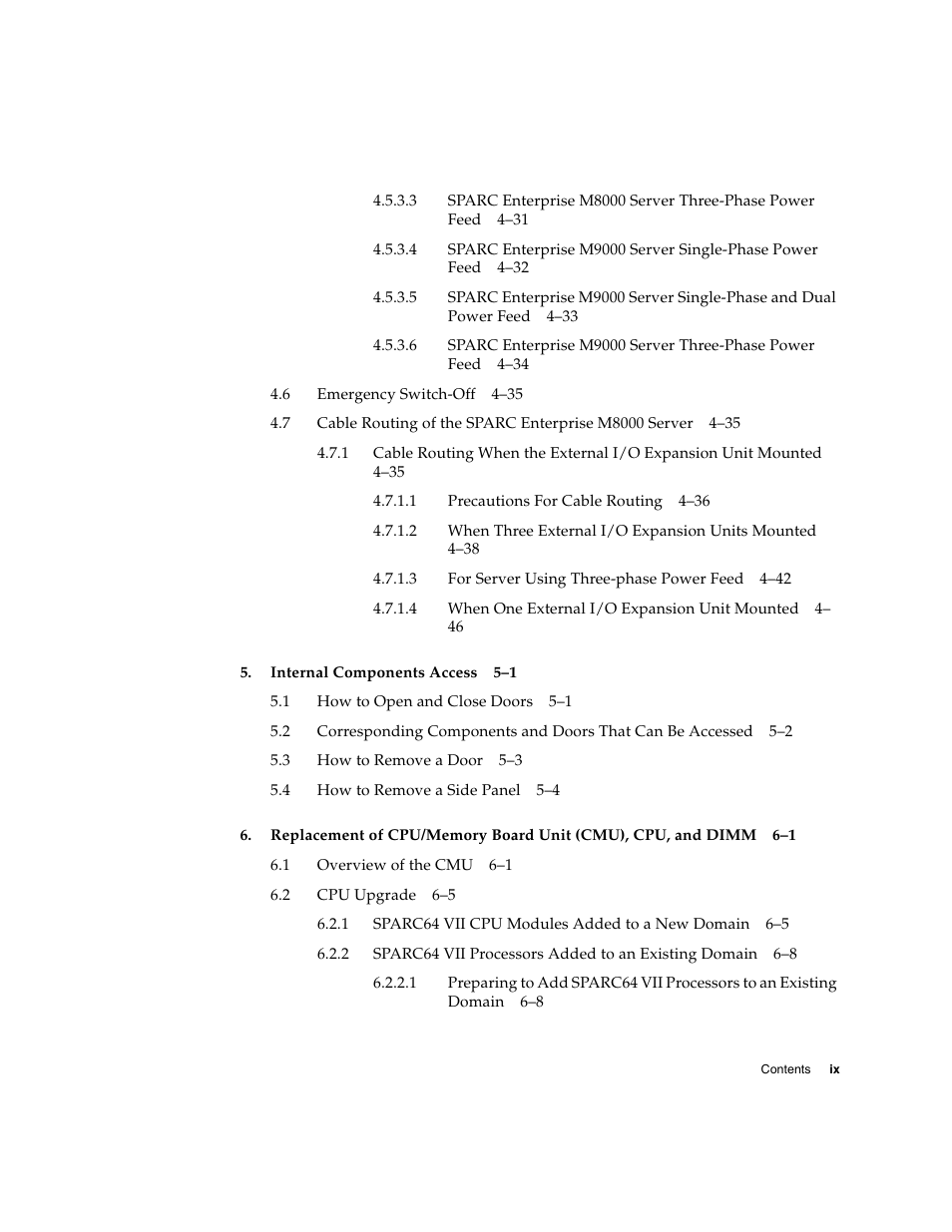 FUJITSU SPARC ENTERPRISE M8000 User Manual | Page 11 / 514